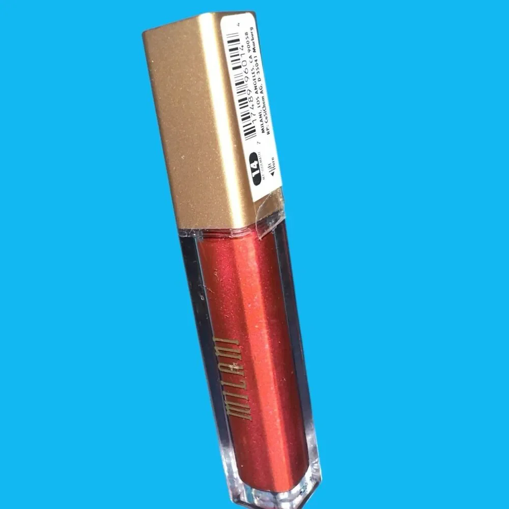 Milani Amore Matte Metallic Lip Creme My Soulmate 14, deep red